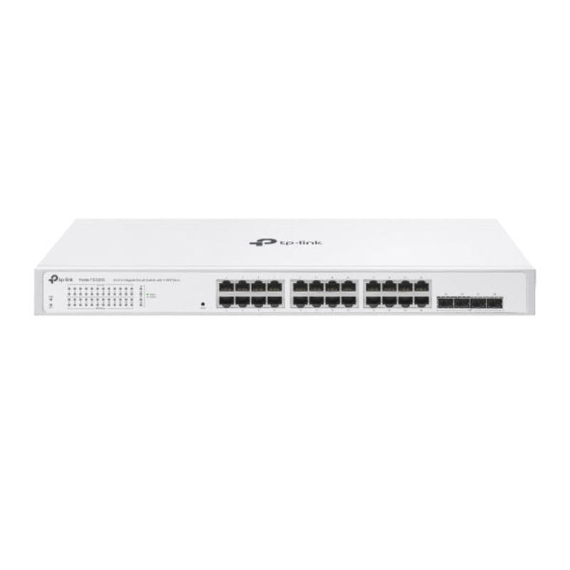 24-Port Gigabit Smart Switch with 4 SFP Slots