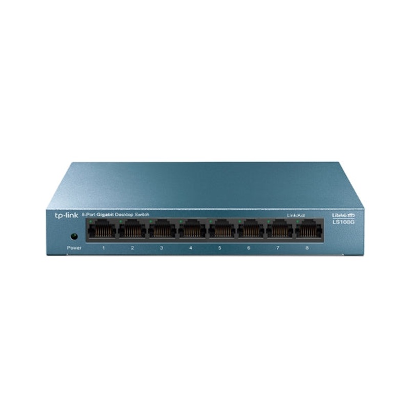 8-Port 10/100/1000Mbps Desktop Network Switch