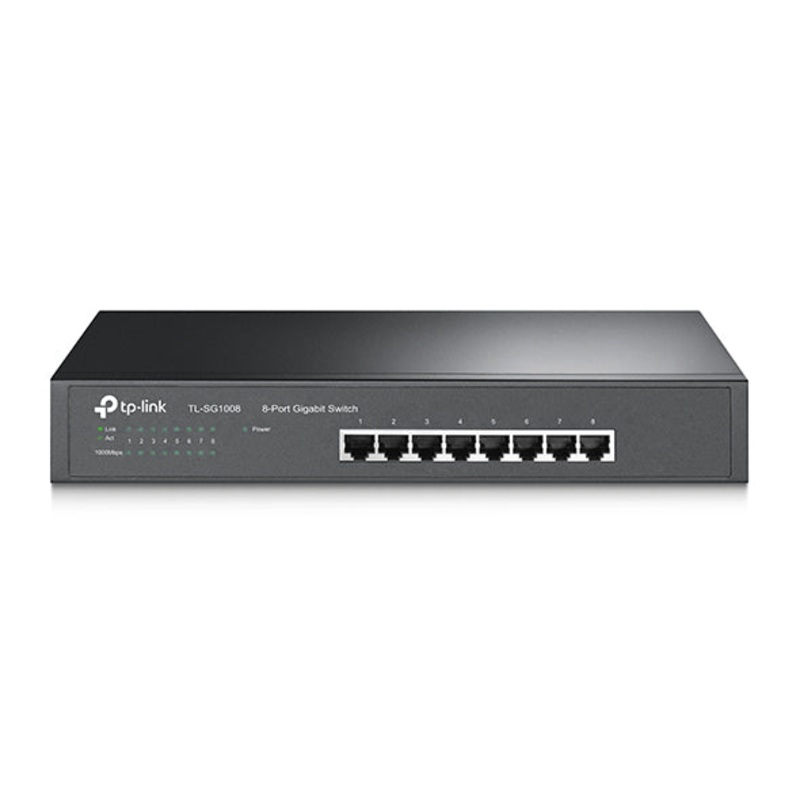 8-Port Gigabit Desktop/Rackmount Switch