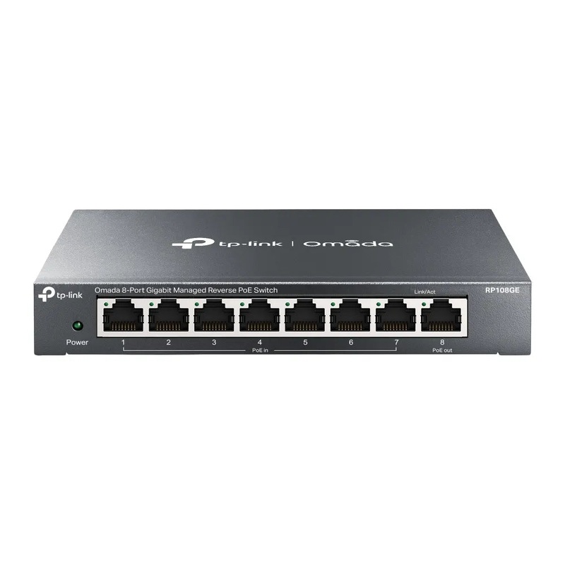 8-Port Gigabit Managed Reverse PoE Switch