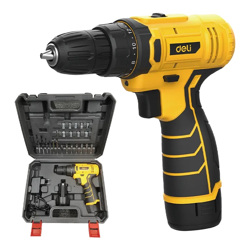 EDL-DZ12-6A2 Lithium-Ion Cordless Drill Set