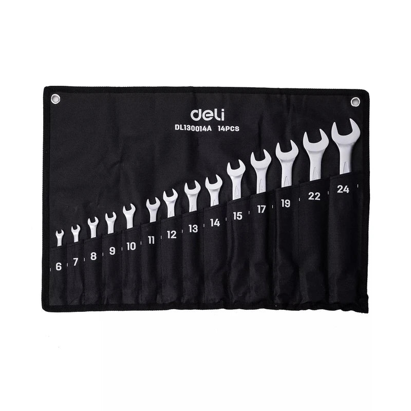 14 Pcs Combination Spanner Set