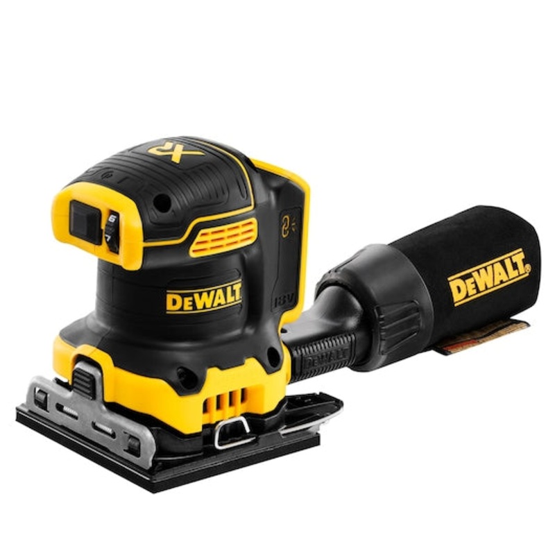 18V XR Brushless 1/4 Sheet Palm Sander (2 x 5 Ah)