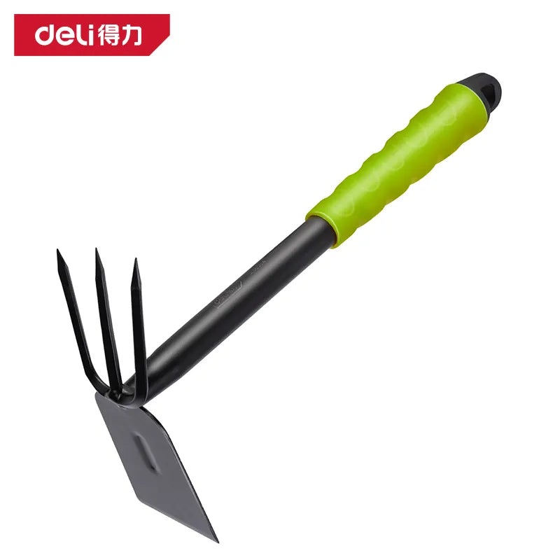 Deli Tools DL580814 Garden Dual-use Hoe 31cm (Yellow)