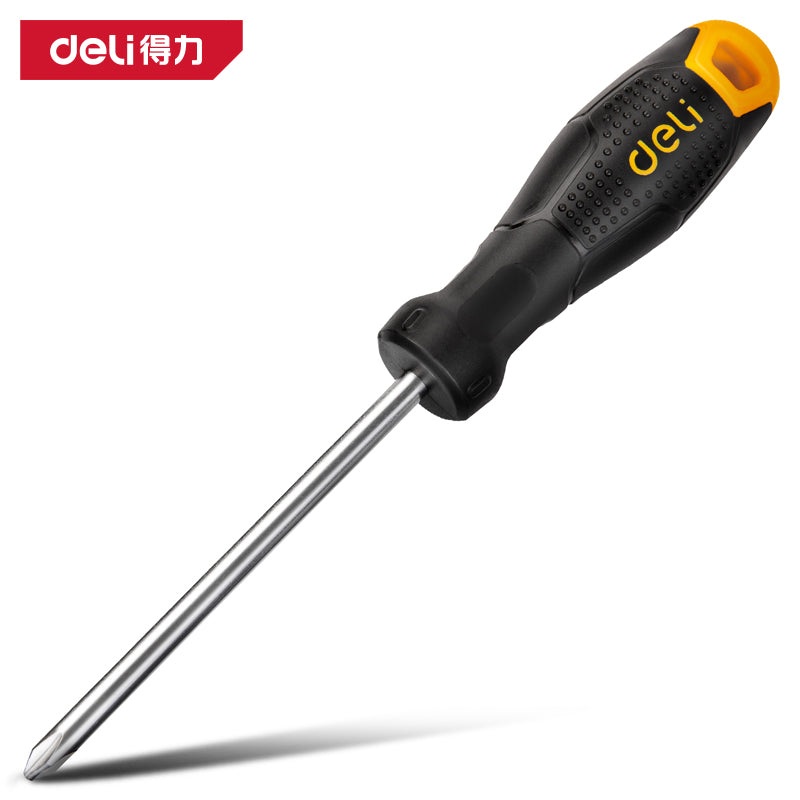 Deli Tools DL626150 Cross Screwdriver PH2x150mm (Yellow)