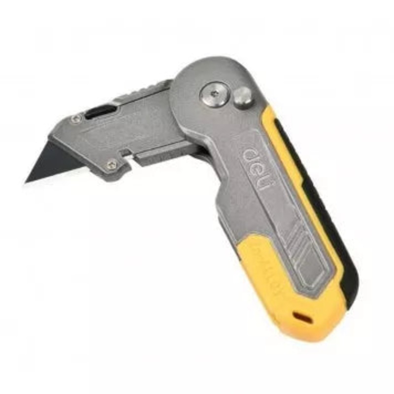 DL007Z Folding Utility Knife with T-shaped Blade, Deli