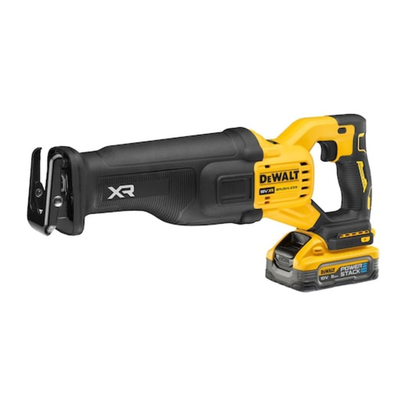 18V XR Brushless Reciprocating Saw - 2 X POWERSTACK 5AH