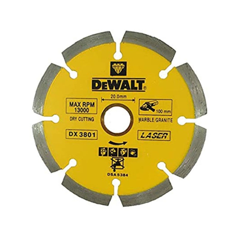 DeWalt Industrial Grade Diamond Wheel Granite DX3881