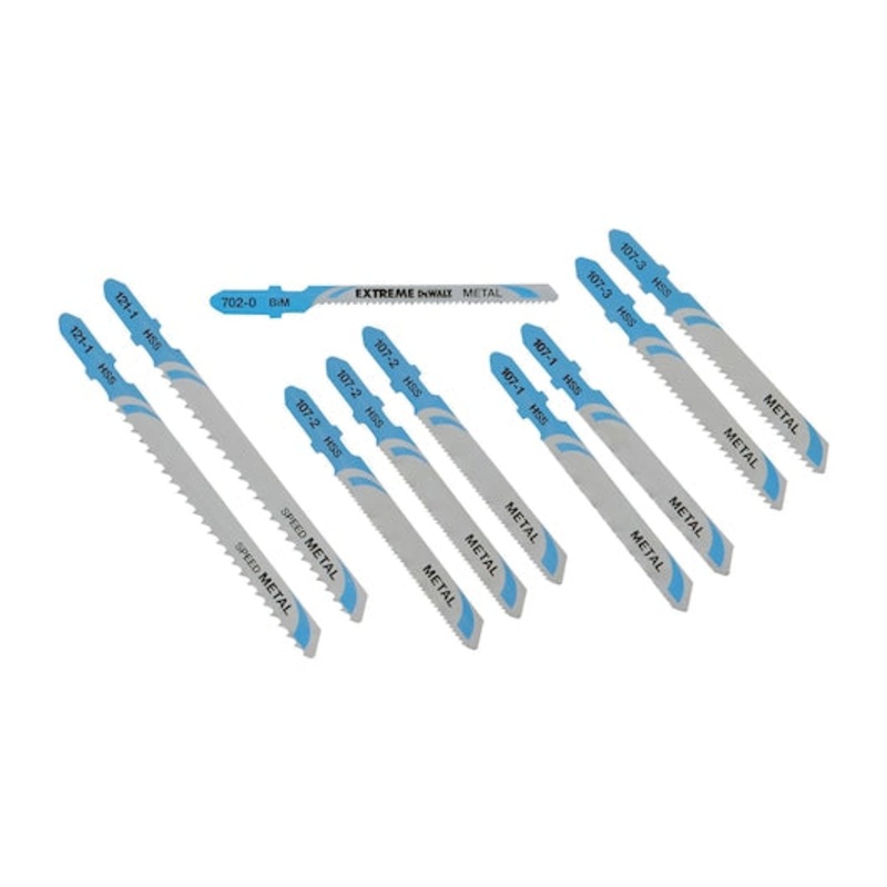 EXTREME HSS Jigsaw Blade (Metal) Set (10 pcs)