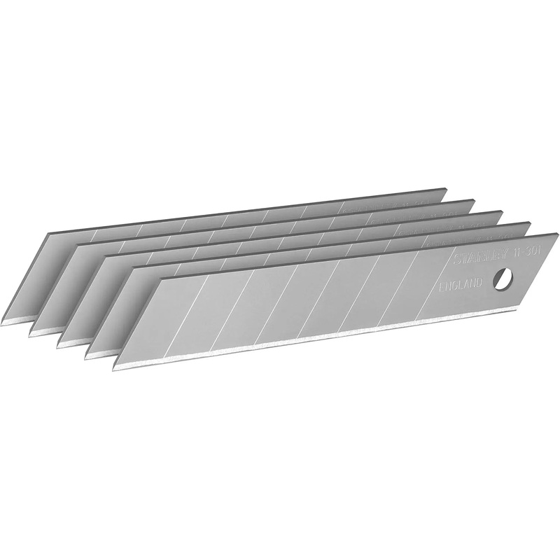 Stanley ST 2-11-301 18mm Knife Blades (5 Pieces)