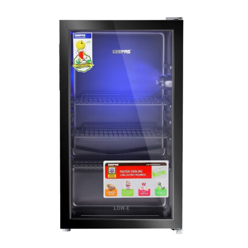 Geepas Showcase Chiller 120L GSC1223