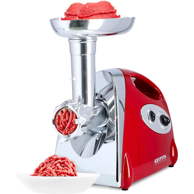 Krypton 2000W Meat Grinder - Red