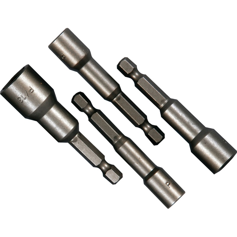 PROJAHN 1/4" Bit Socket Set 4pcs Metric