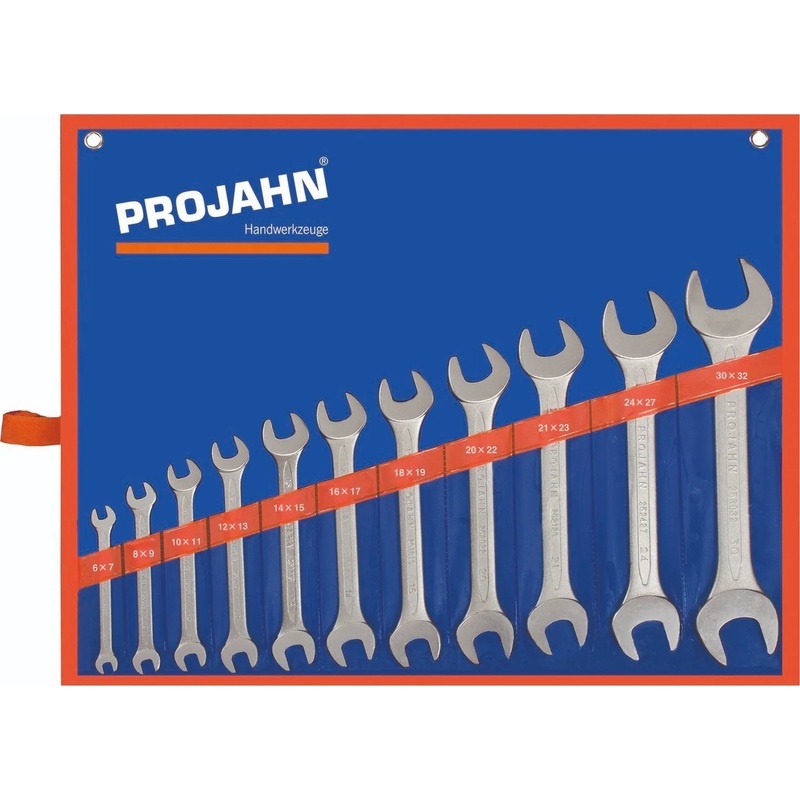 PROJAHN Double Open End Wrench Set 11pcs