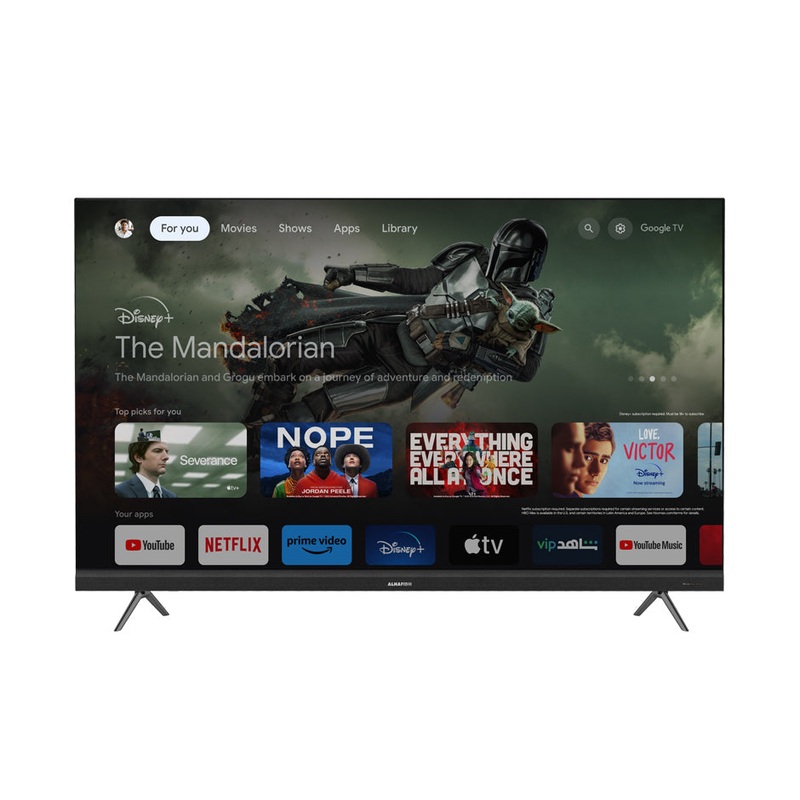 Hisense 55 Inch 4K QLED Smart Google TV - 55Q6GN