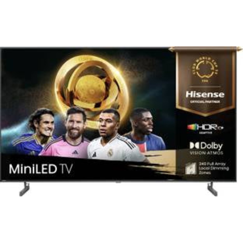 Hisense U6N Pro 165 cm (65 inch) Ultra HD (4K) Mini LED Smart VIDAA TV with Dolby Vision Atmos, Dts Virtual X and 4K AI Upscaler