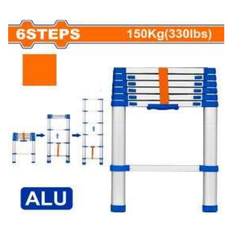 2m Wadfow Telescopic Ladder WLD5H06