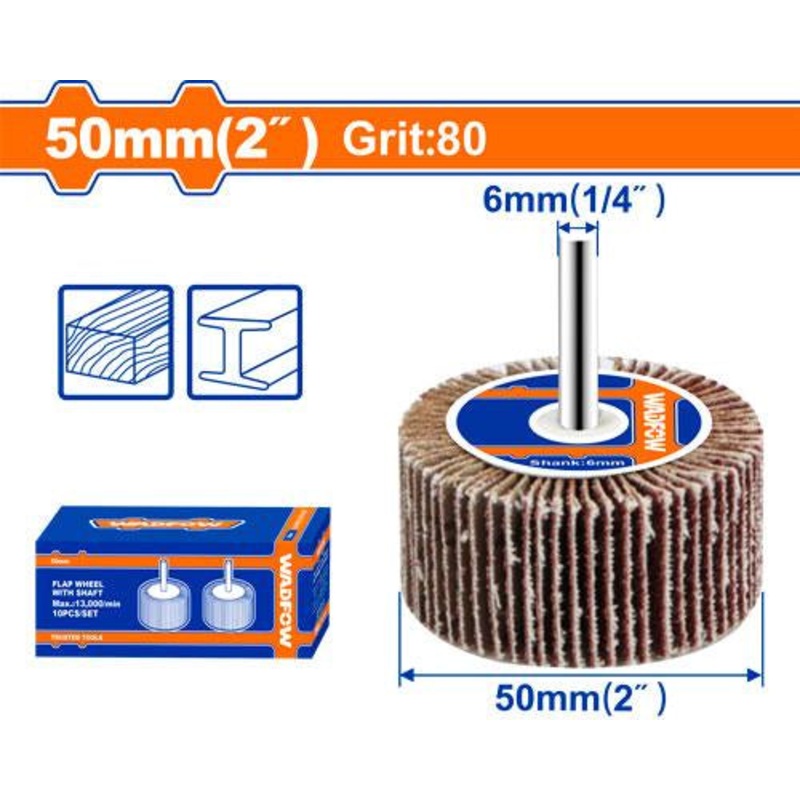 Flap Wheel with Shaft WYW5003