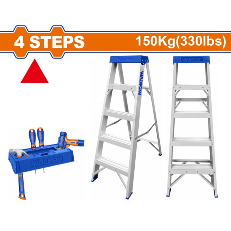 WADFOW Aluminum Ladder 4+1 Steps