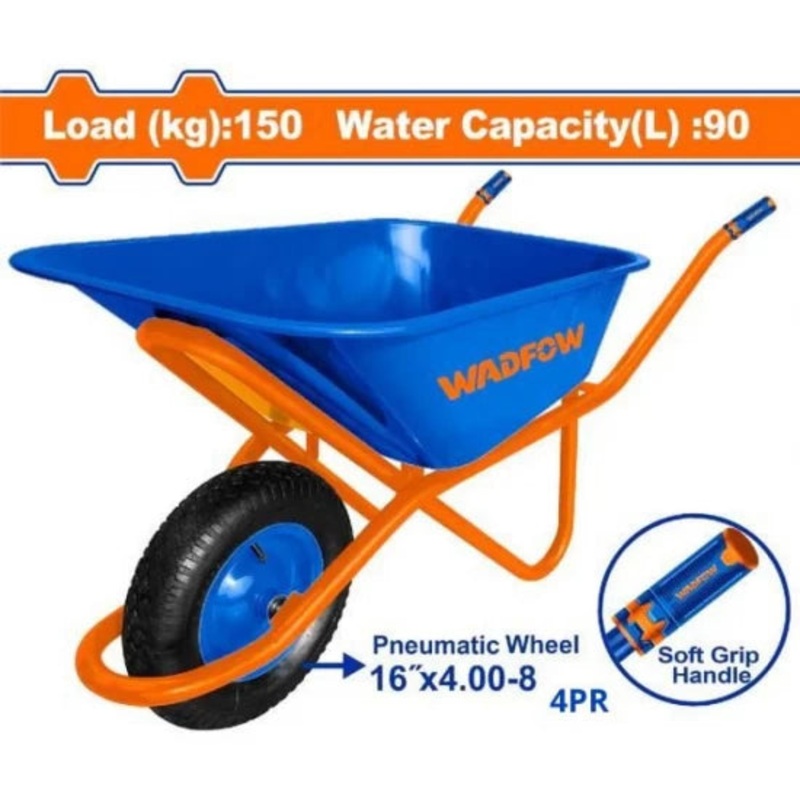 WADFOW Metal Wheelbarrow Reinforced WWB5F01