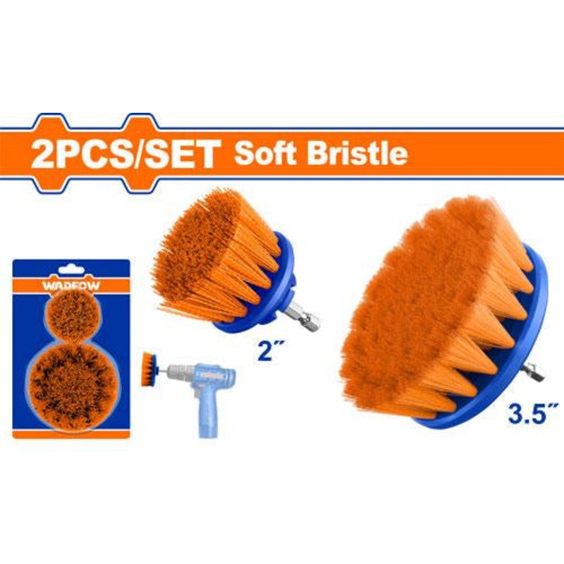 WADFOW Soft Bristle Brush Set 2 Pieces