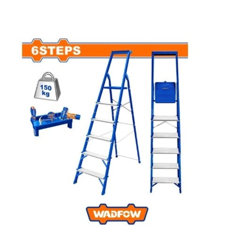 Wadfow Steel Aluminium Ladder WLD1H06