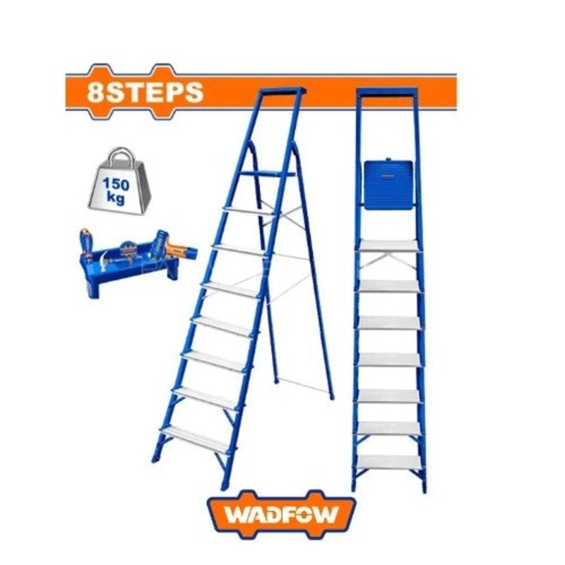 Wadfow Steel Aluminium Ladder WLD1H08
