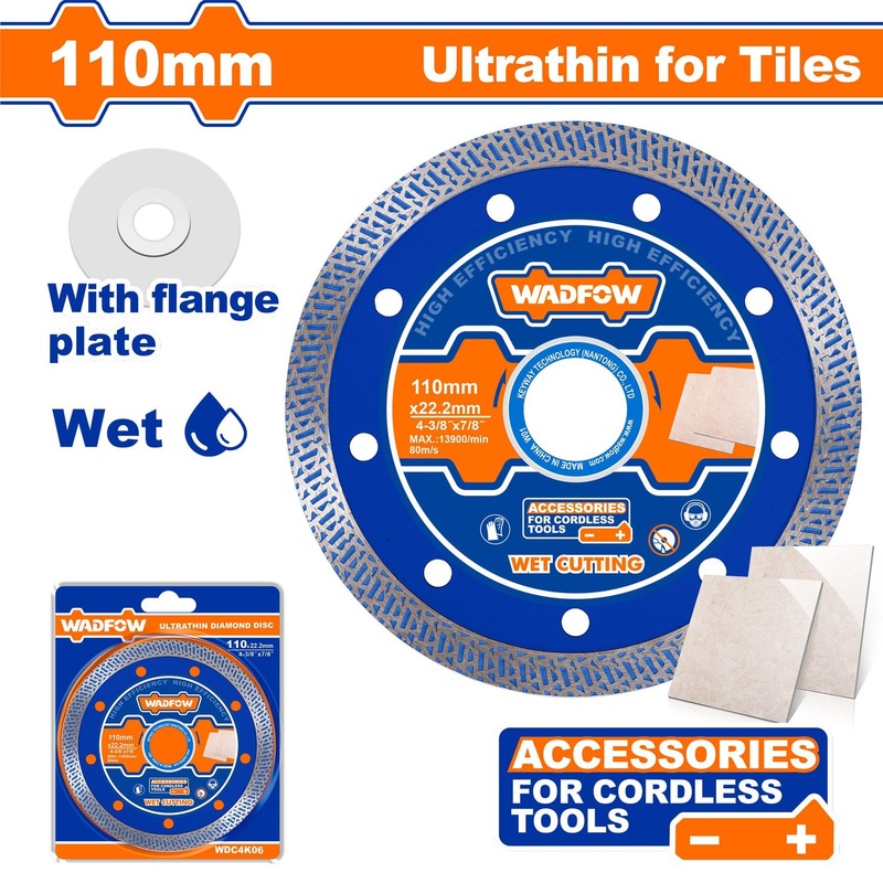 Wadfow Ultrathin Diamond Disc 110mm