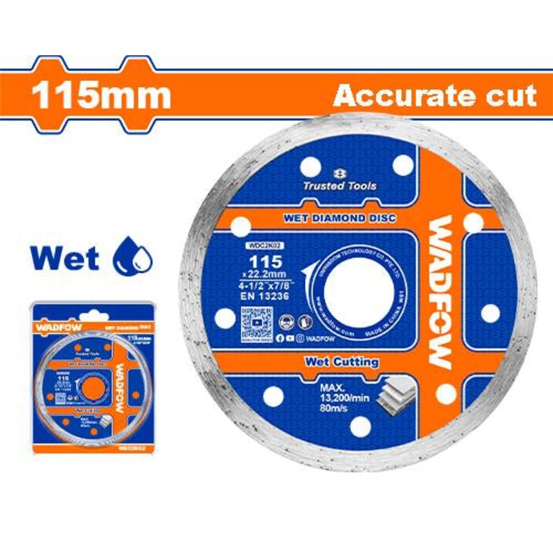 WADFOW Wet Diamond Disc 115mm
