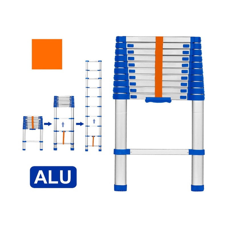 Wadfow WLD5H10 Telescopic Aluminum Ladder