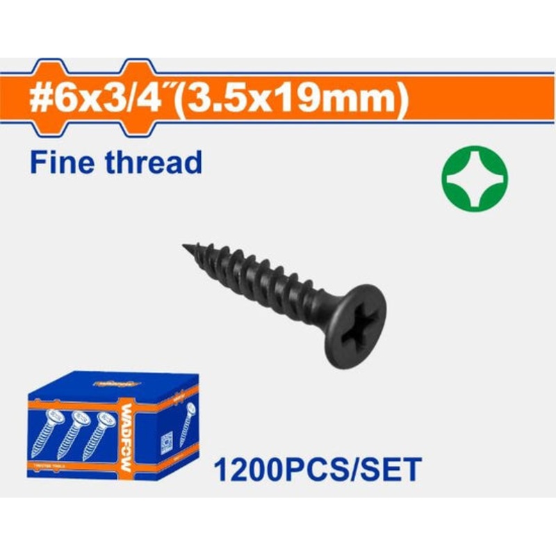 1200pc Drywall Screw Set WXS2511