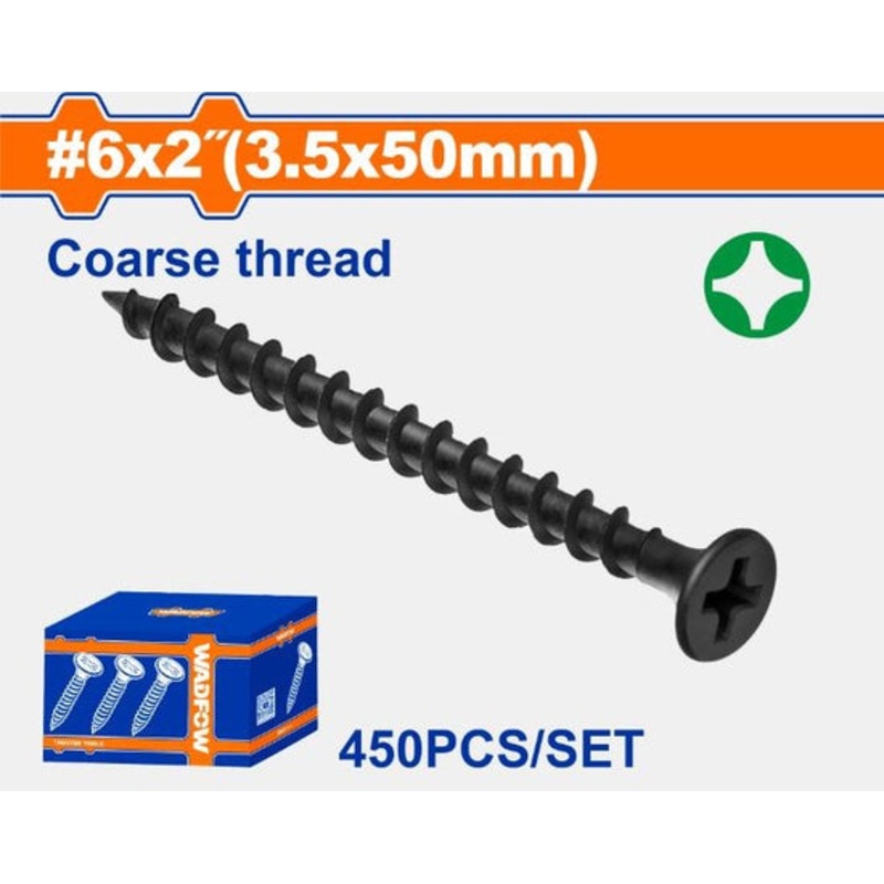 450pc Drywall Screw Set WXS1515