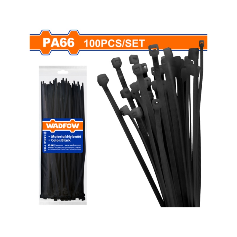 Bag of 100 Black Collars 350mm x 4.8mm