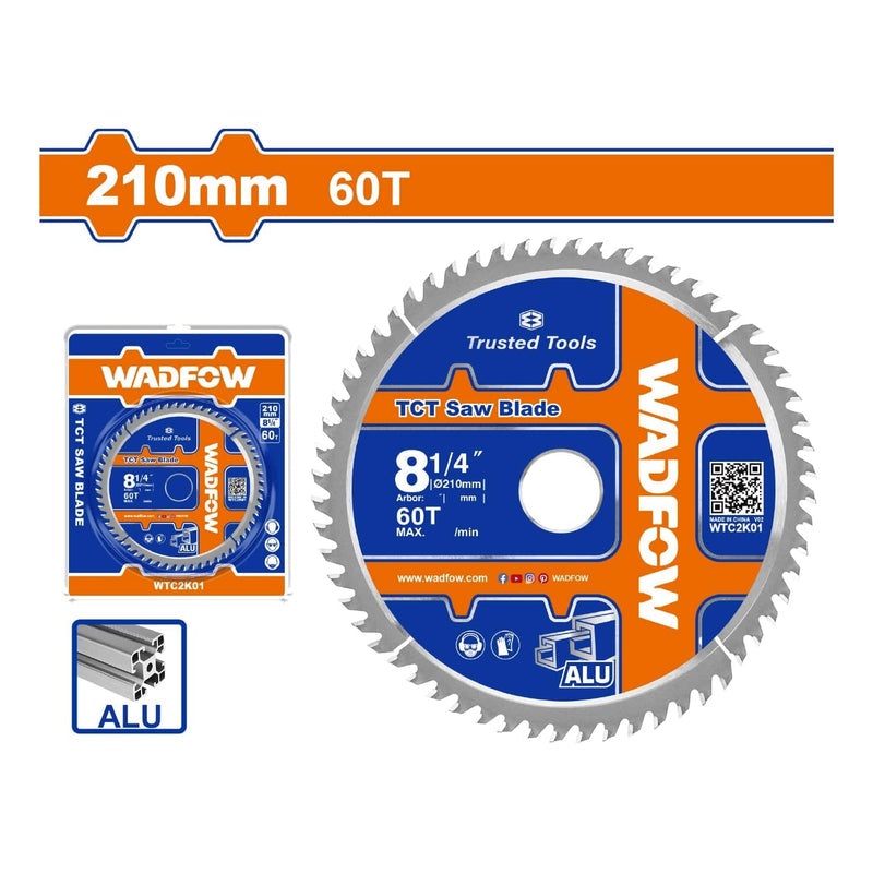 TCT 8 1/4 60T Wood Cutting Disc