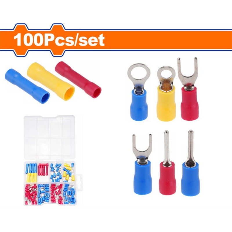WADFOW 100 Pcs Cable Terminals Set