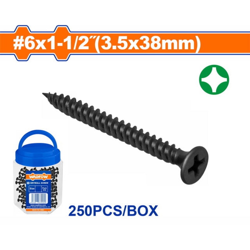 WADFOW Drywall screw 3.5 _ 38