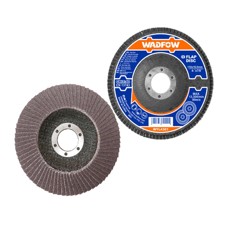 Wadfow Flap Sanding Disc for Paint Removal