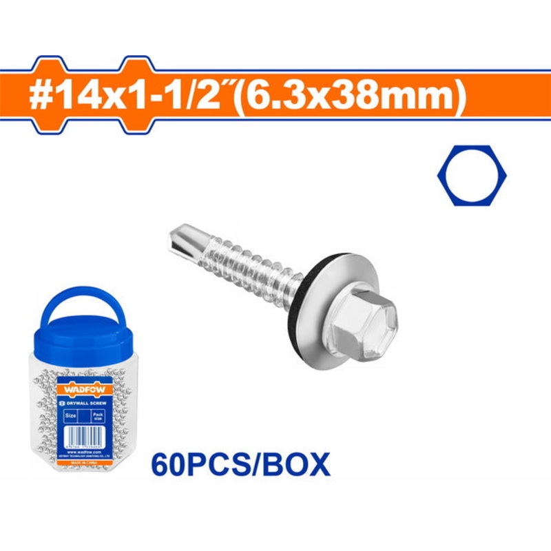 WADFOW Hex Self Drilling Screw