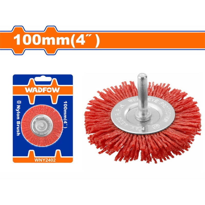 WADFOW Nylon Brush Drill 100mm