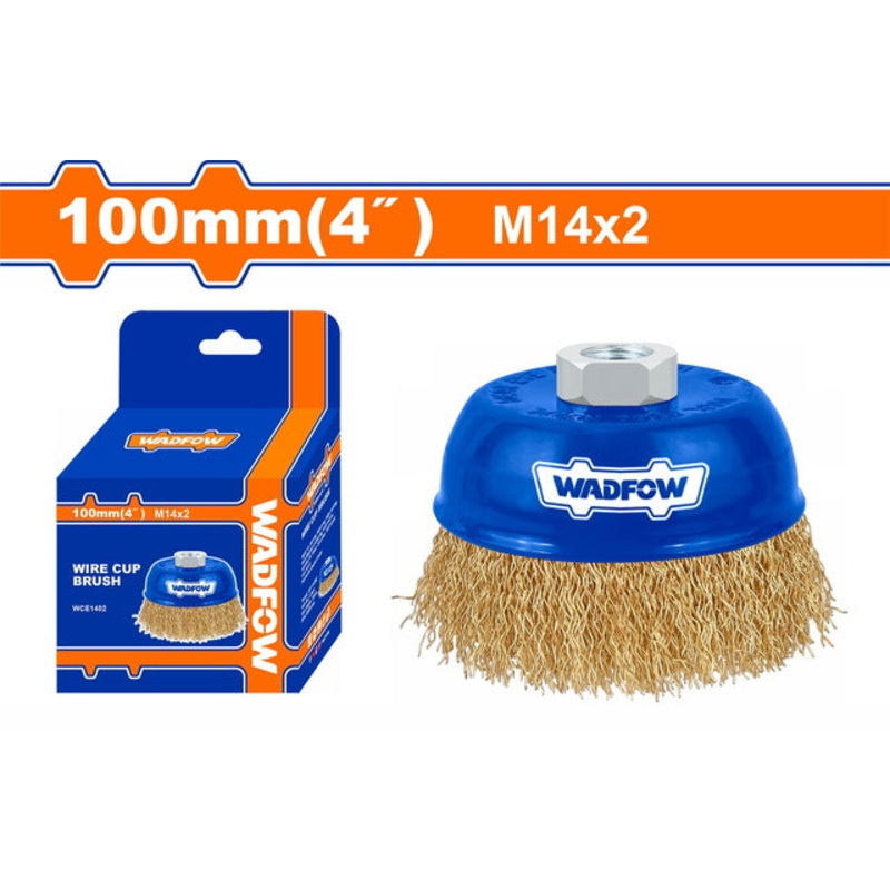 WADFOW Wire Cup Brush 100mm M14