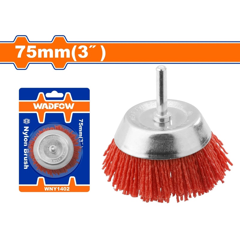 WADFOW WNY1401 Nylon Cup Brush