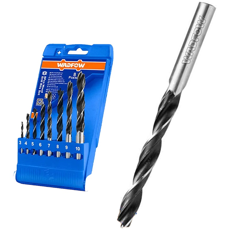 Wadfow WSJ6B08 Wood Drill Bit Set