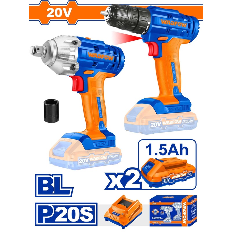 Cordless 2 pcs Combo Kit WCK2017