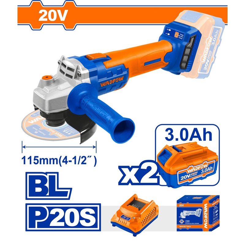 Cordless Angle Grinder WLAPM22