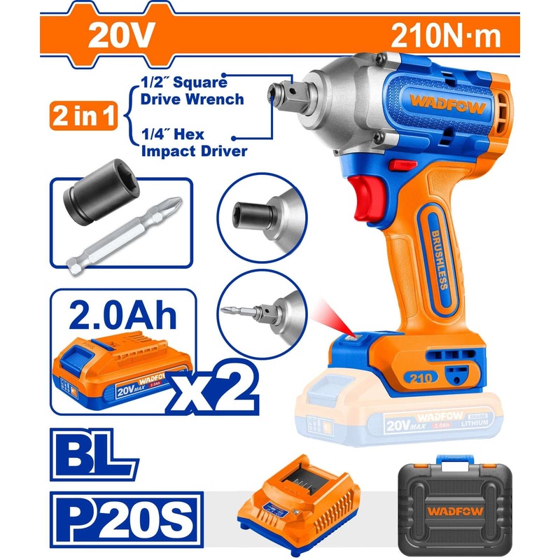 Cordless Impact Driver & Wrench WCD3B21