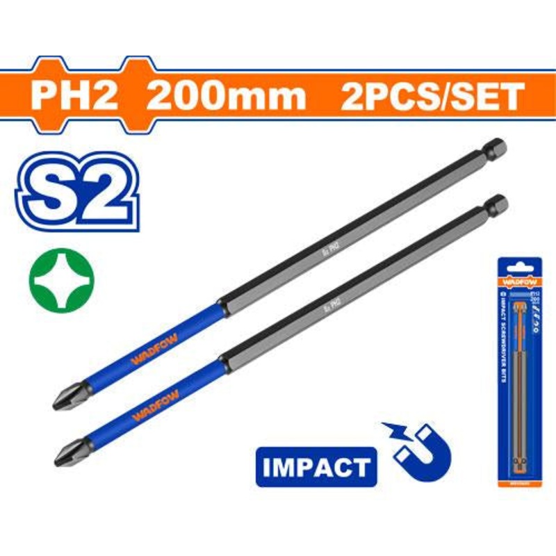 Impact Screwdriver Bits Set PH2