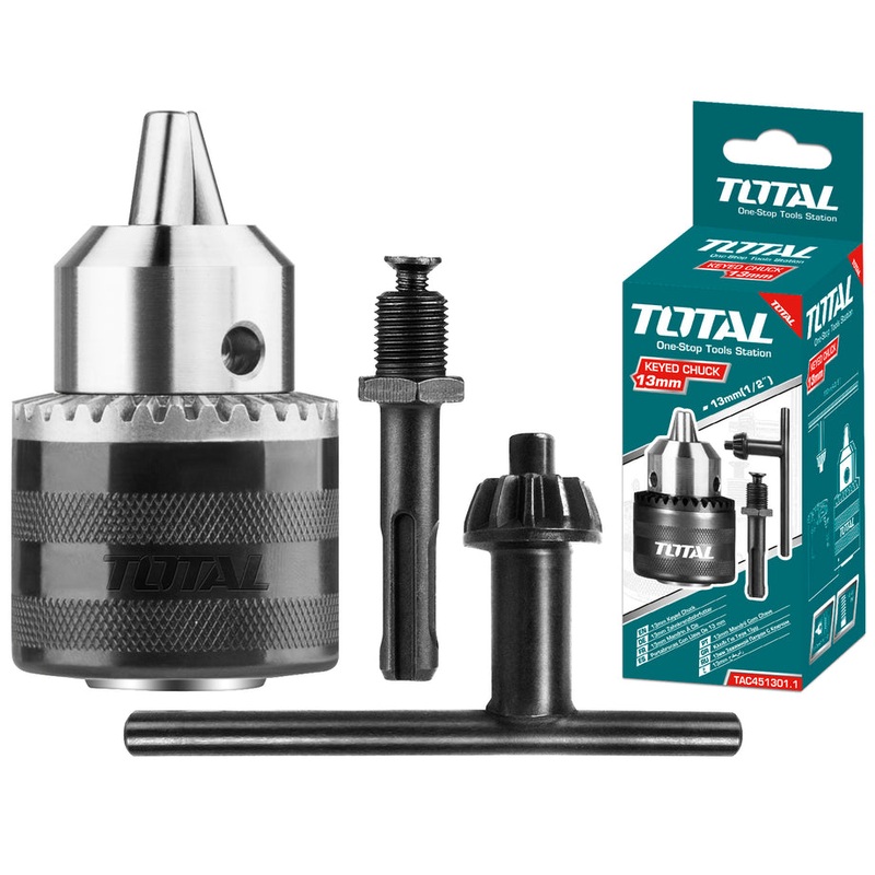 Total TAC451301 SDS-plus Adapter with Drill Chuck