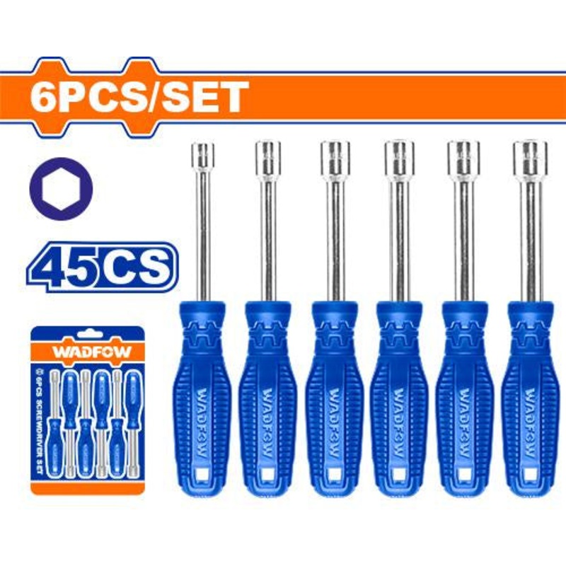 WADFOW 6-Pcs Nut Screwdriver Set