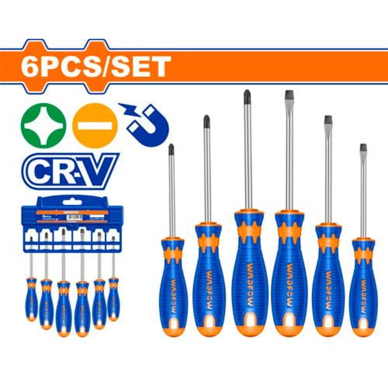 WADFOW 6 Pcs Screwdriver Set