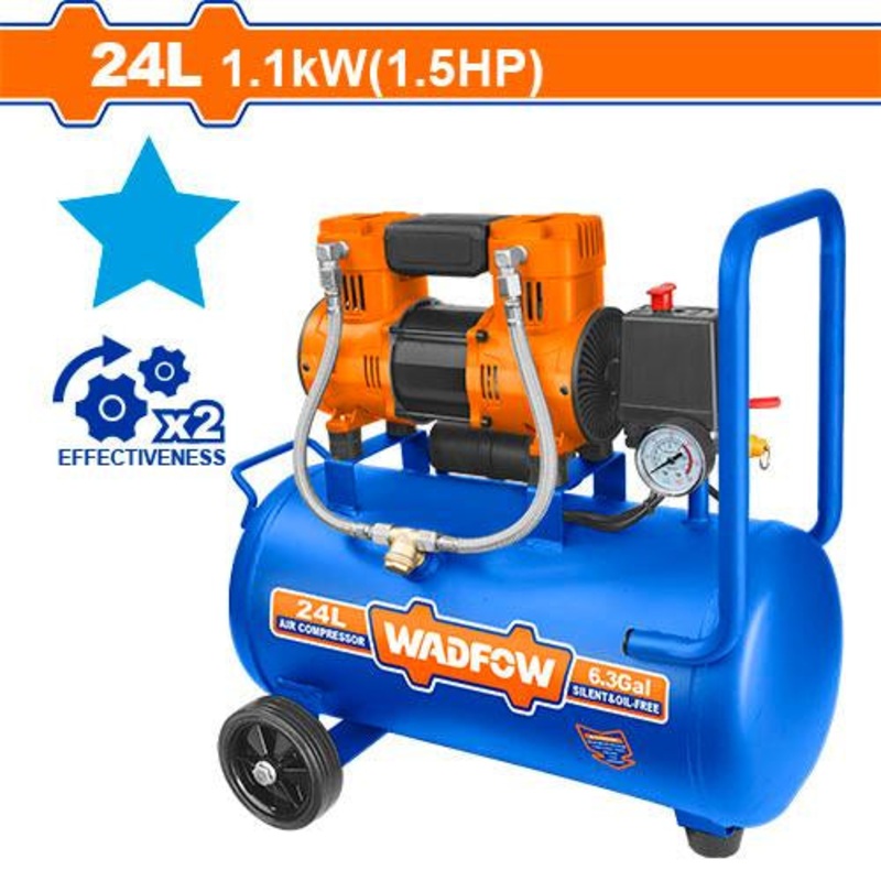 WADFOW Air Compressor 24L 1100W